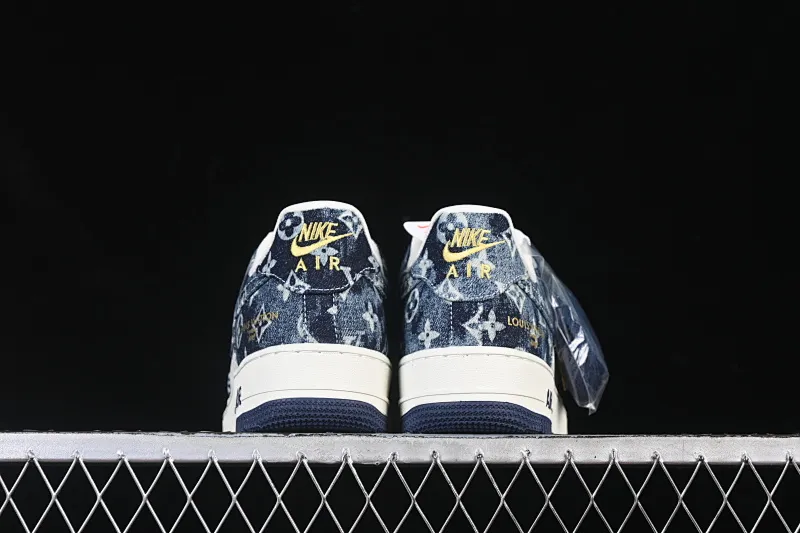All categories Nk Air Force 1 Air Force series Nk Air Force 1 Low Air Force low-top Nike Air Force 1'07 Low LV joint white ink blue Air Force 1 low-top casual sneakers YF9511-820